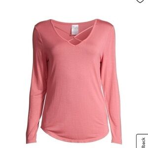 Soft long sleeve T-shirt strappy lightweight small